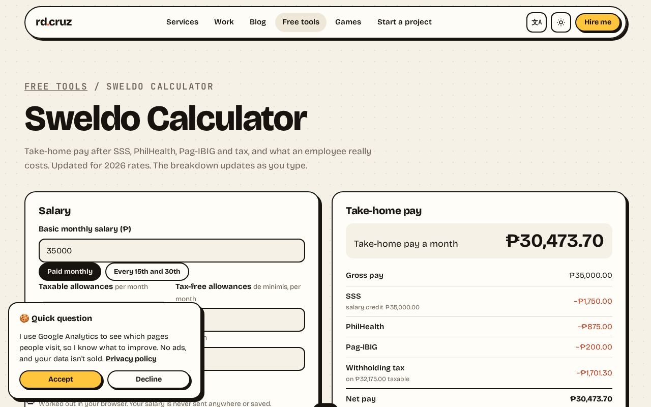 Preview of Rdcruz Ph Payroll