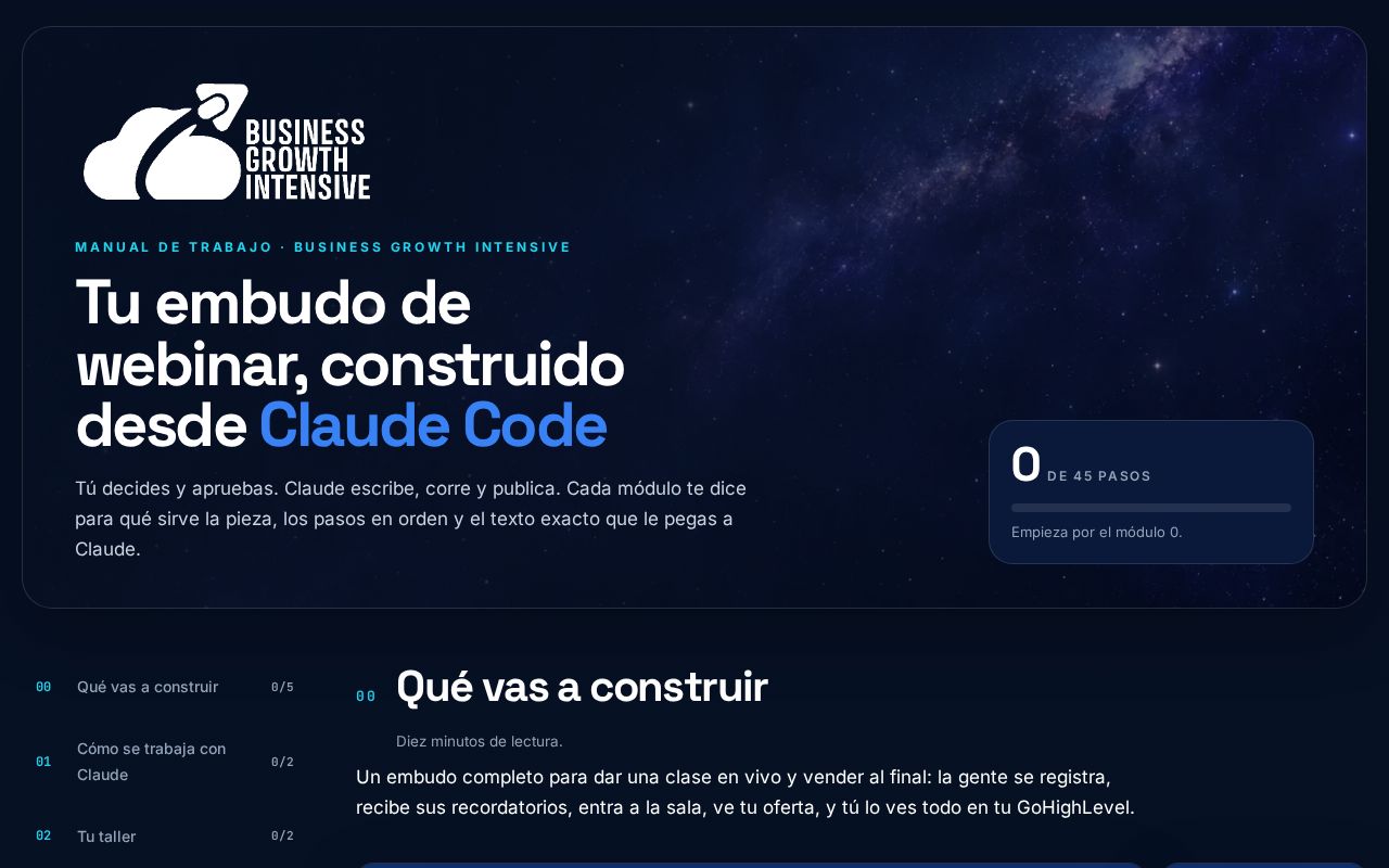 Preview of Plantilla Webinar Ghl