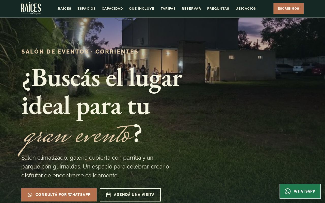 Preview of Raíces Multiespacio