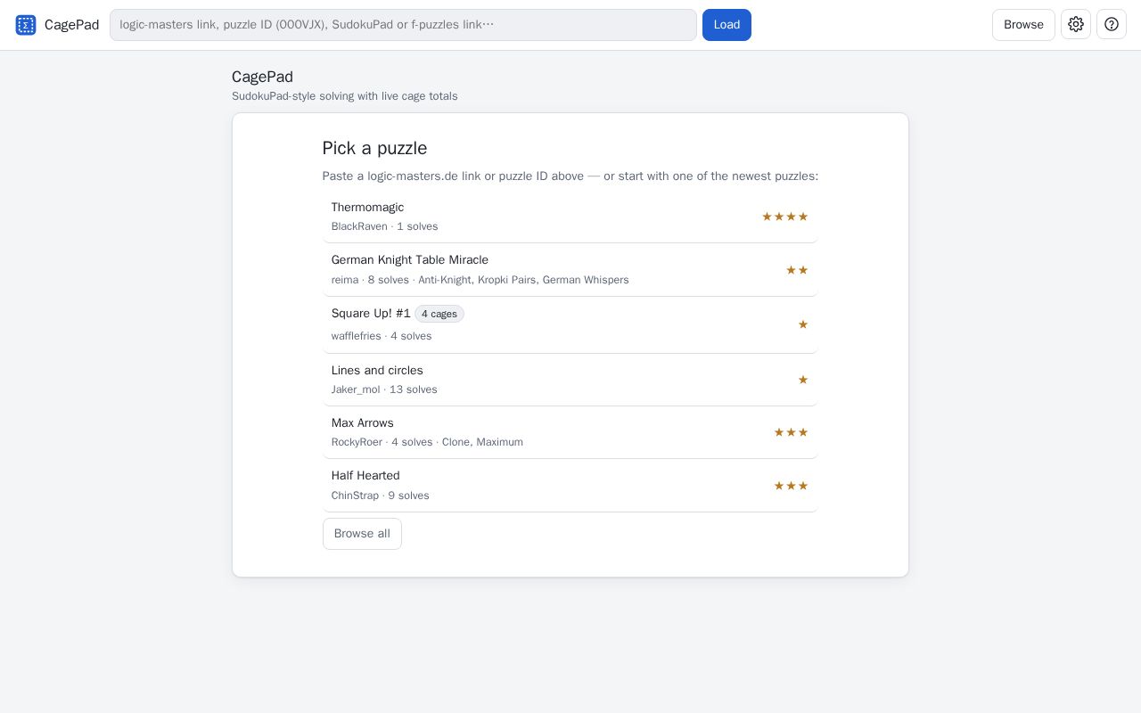 Preview of Cagepad