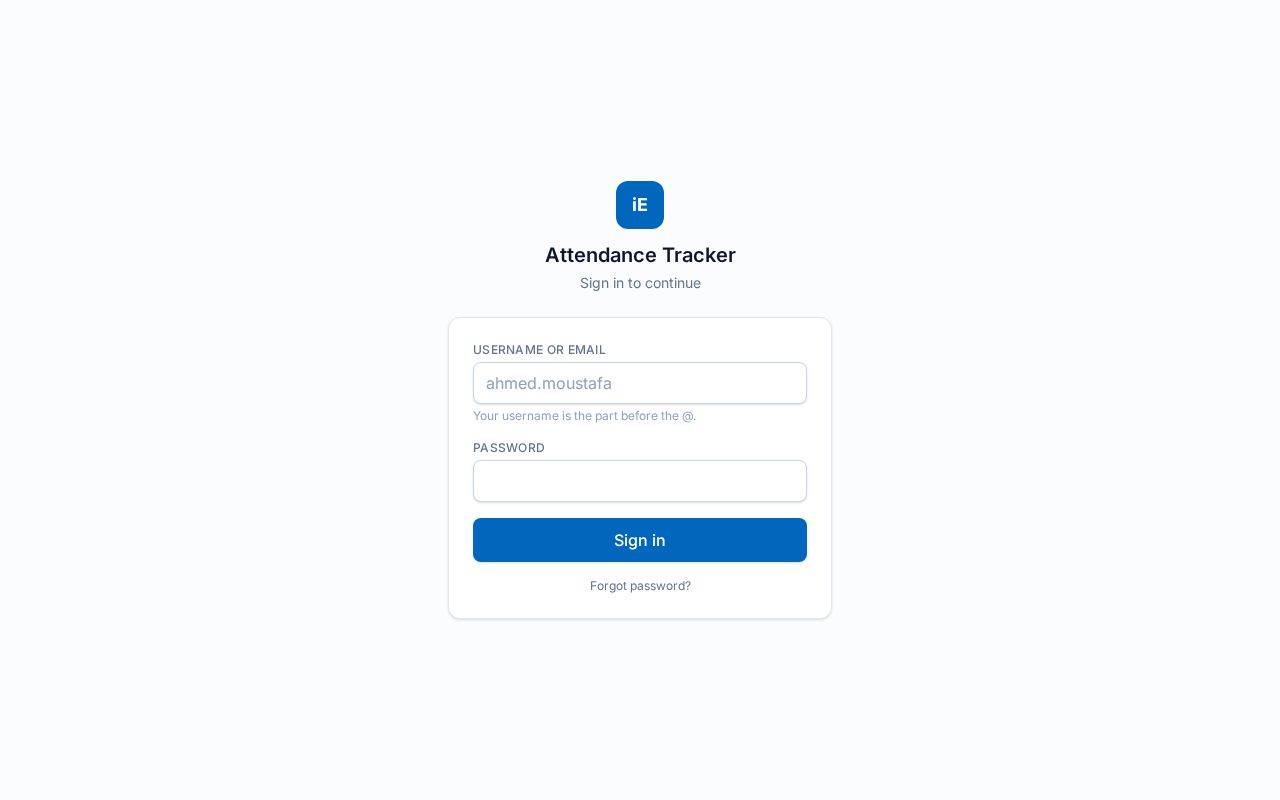 Preview of Attendance Tracker