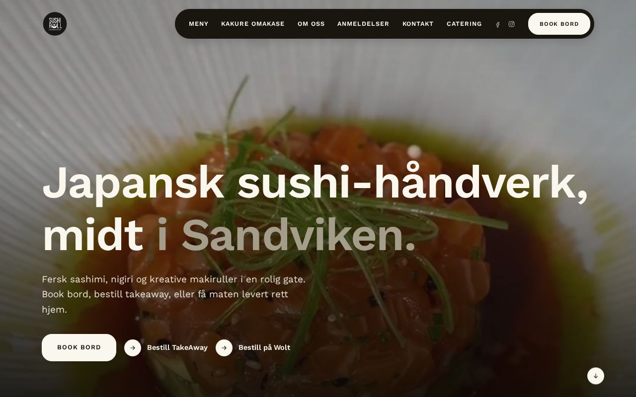 Preview of Sushirollsandviken Redesign