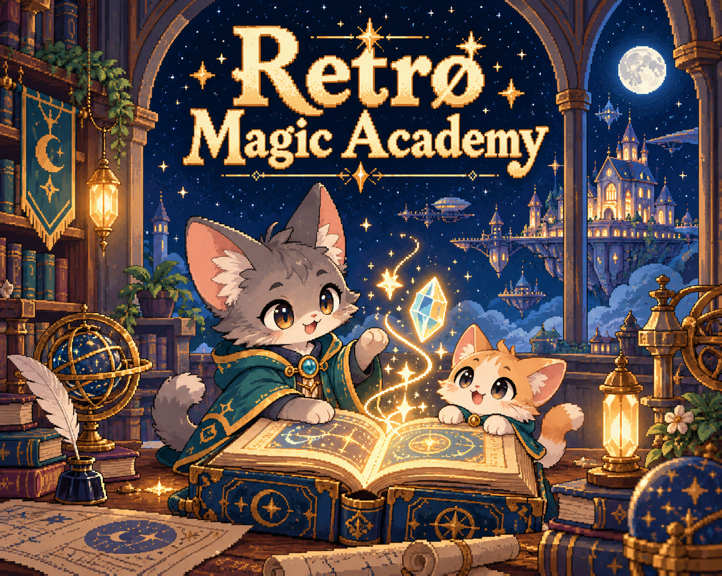 Preview of Retrø Magic Academy