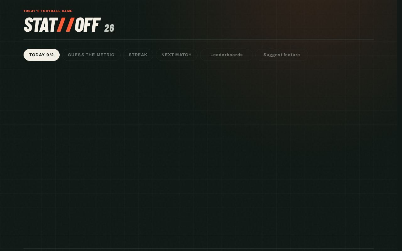 Preview of STAT//OFF 26