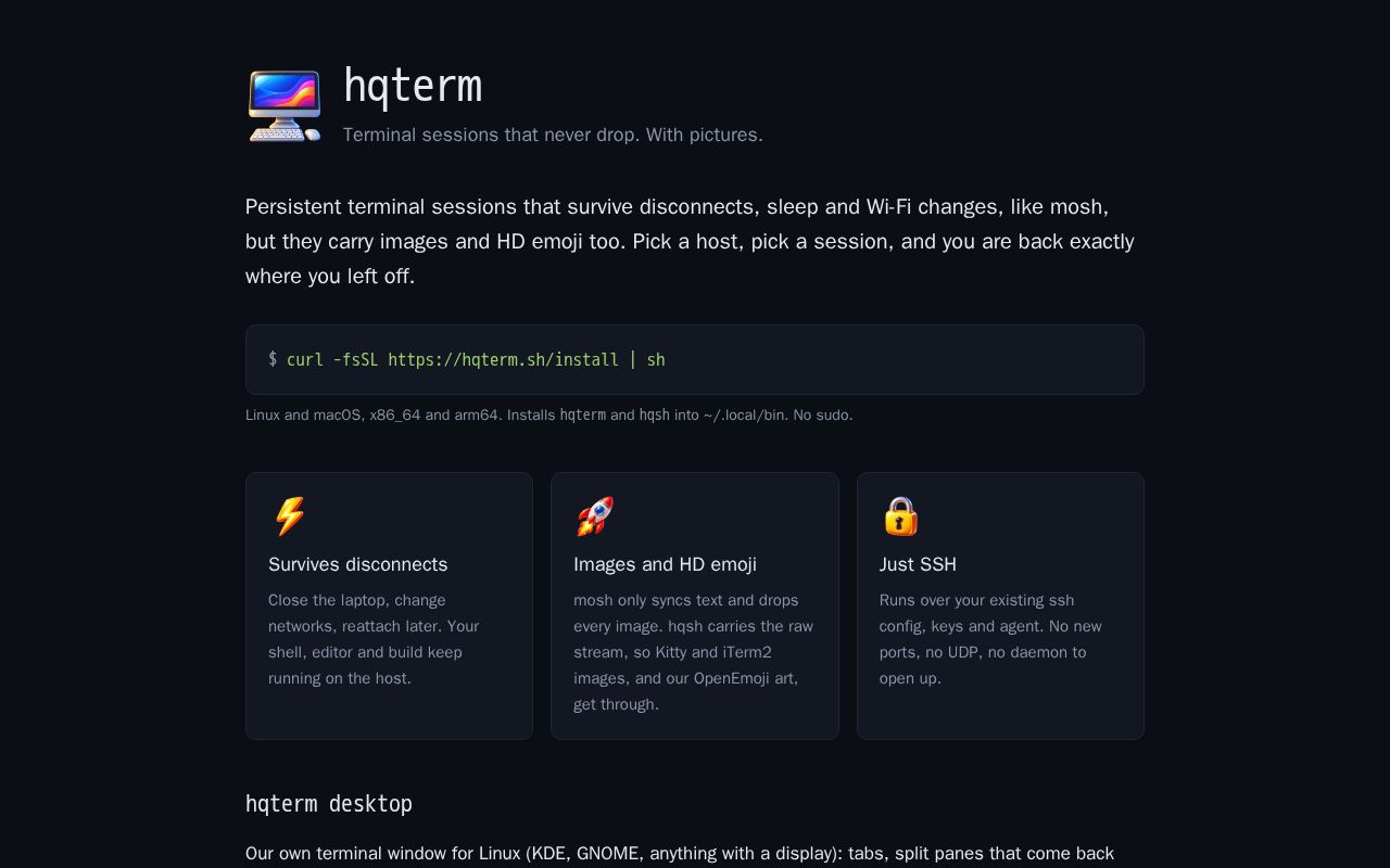 Preview of Hqterm