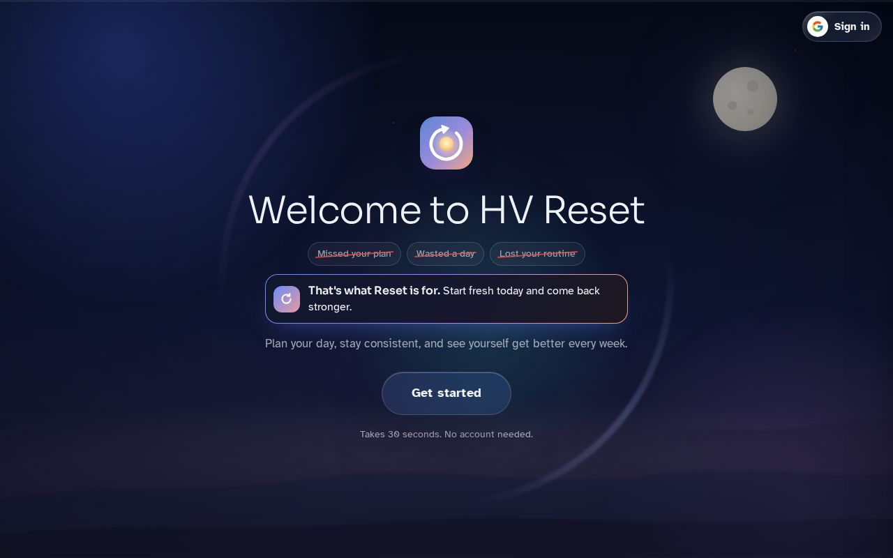 Preview of Hv Reset