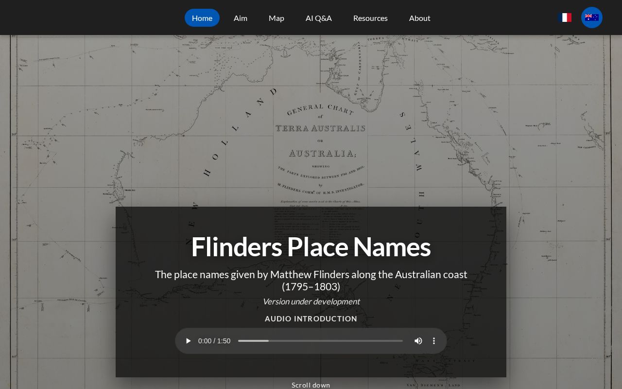Preview of Les toponymes de Matthew Flinders