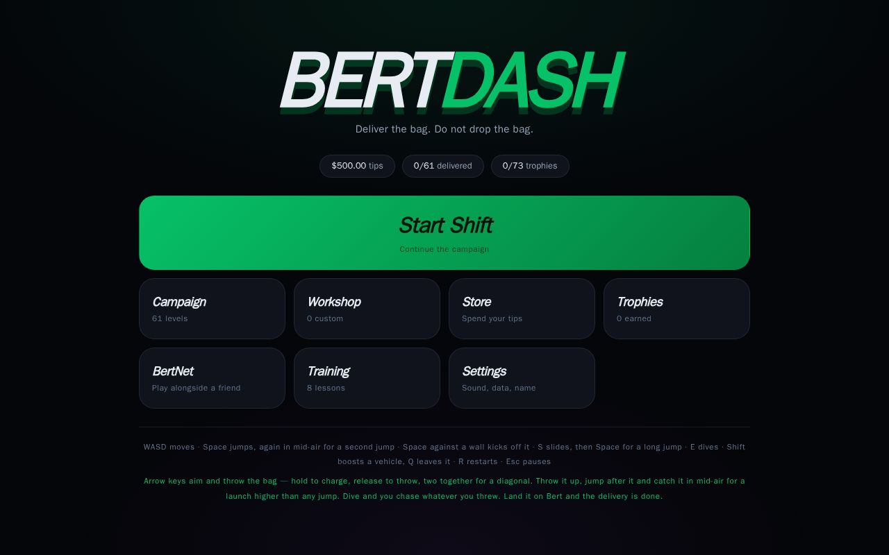 Preview of Bertdash