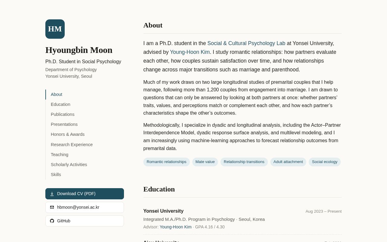 Preview of HyoungbinM Github Io