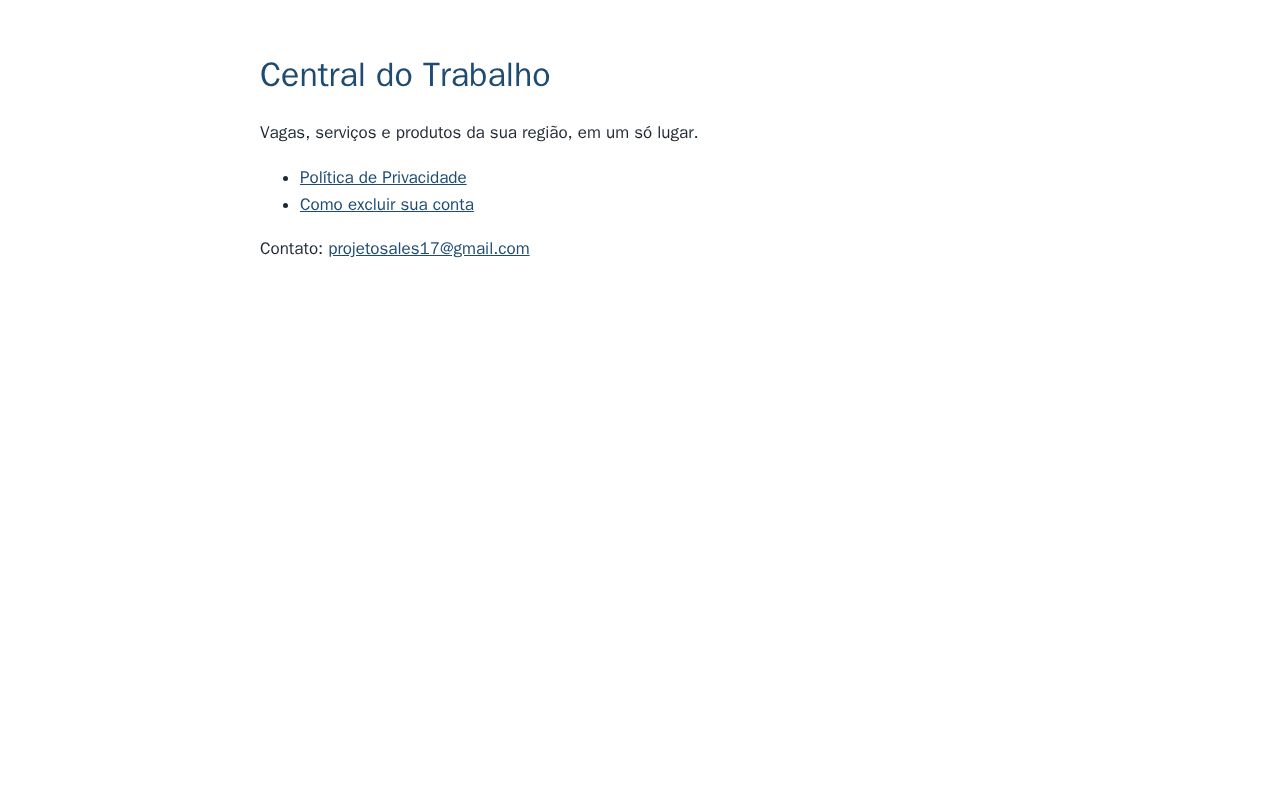 Preview of Central Do Trabalho