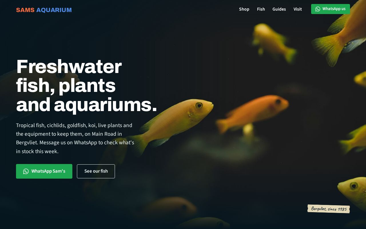 Preview of Sams Aquarium