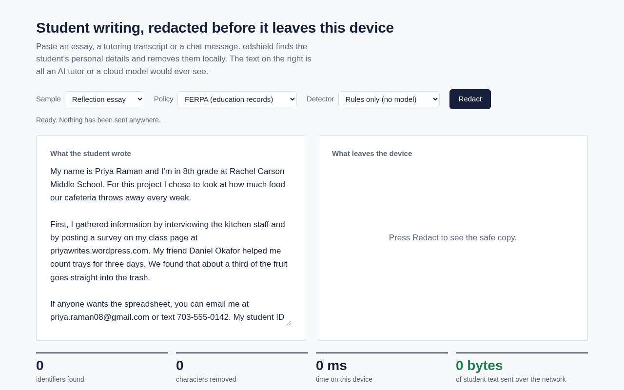 Preview of Edshield