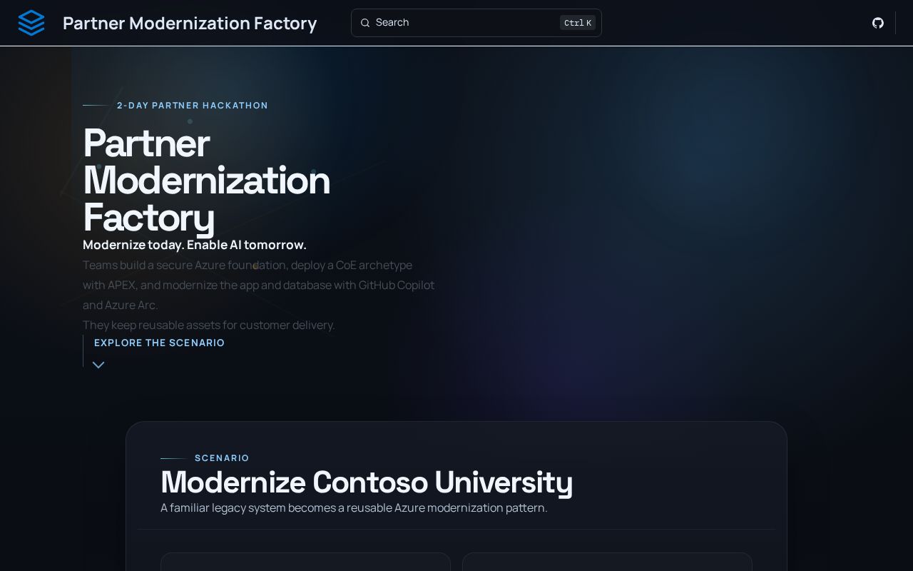 Preview of Apex Factory Hackathon