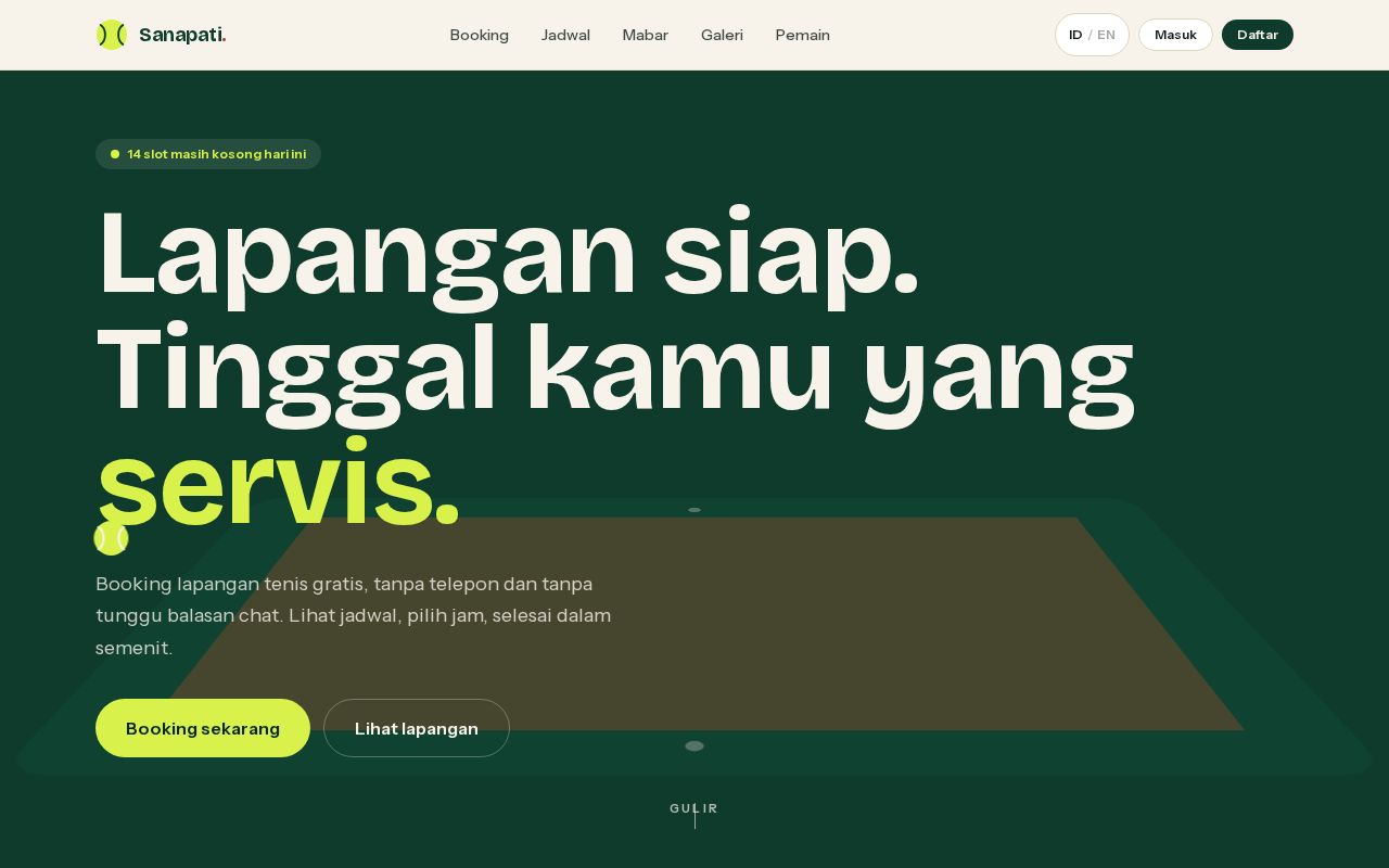 Preview of Sanapati Tenis