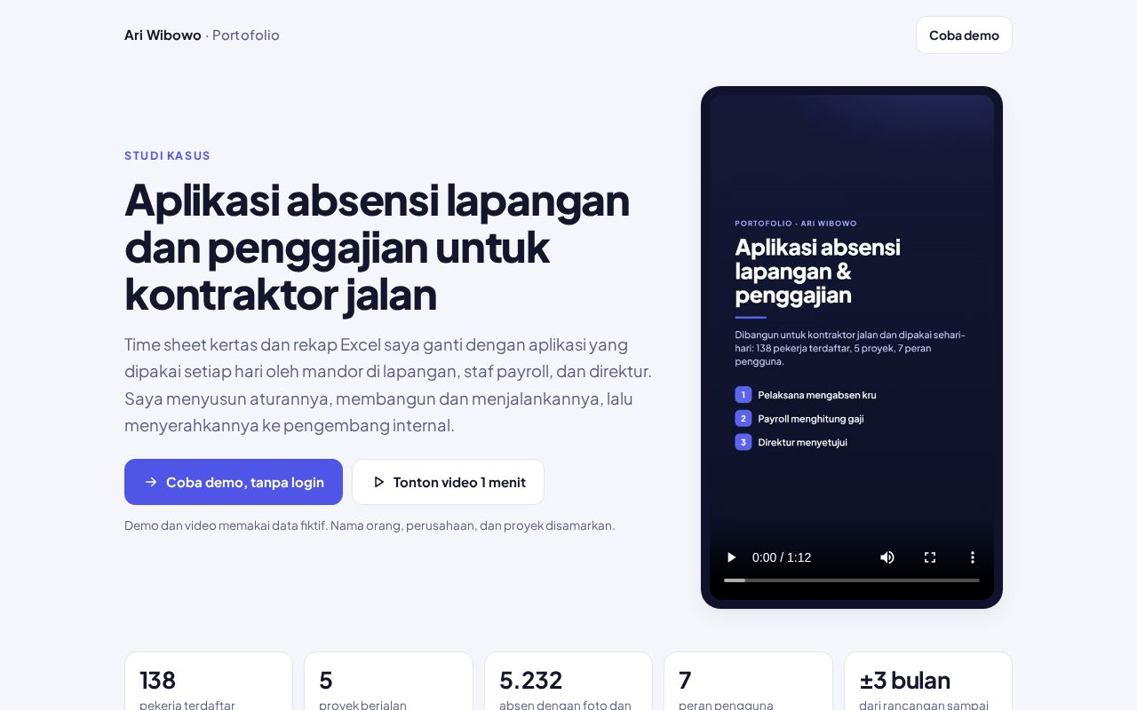 Preview of Aribowo07 Stack Github Io
