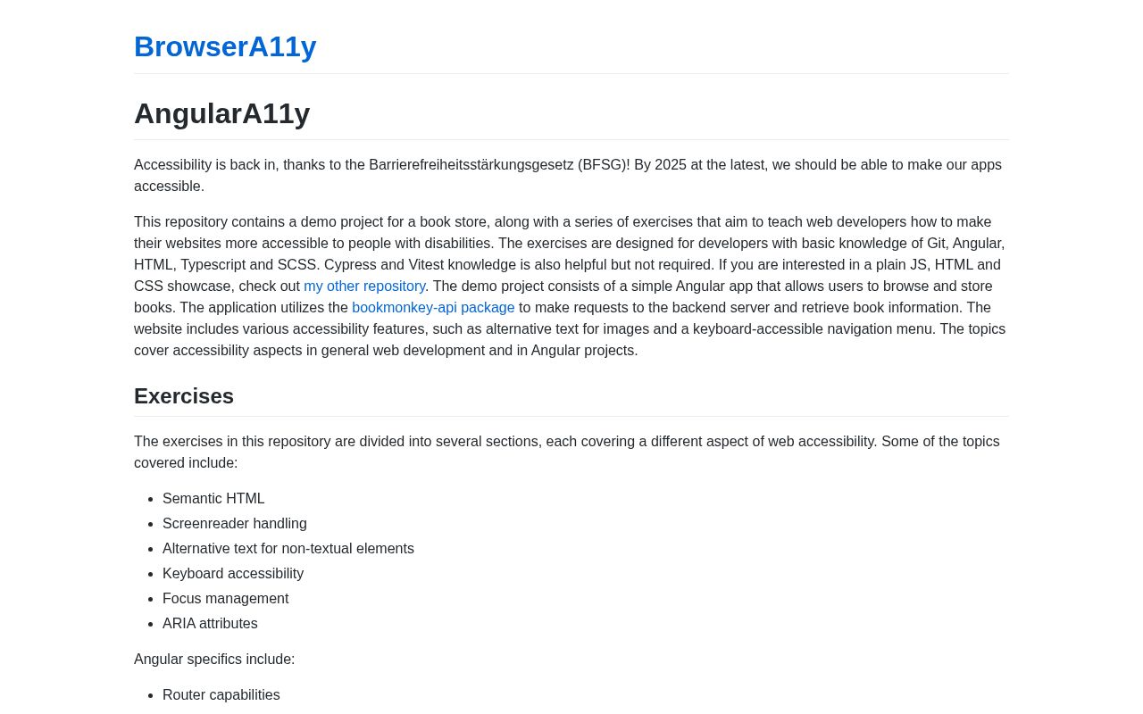 Preview of BrowserA11y Github Io