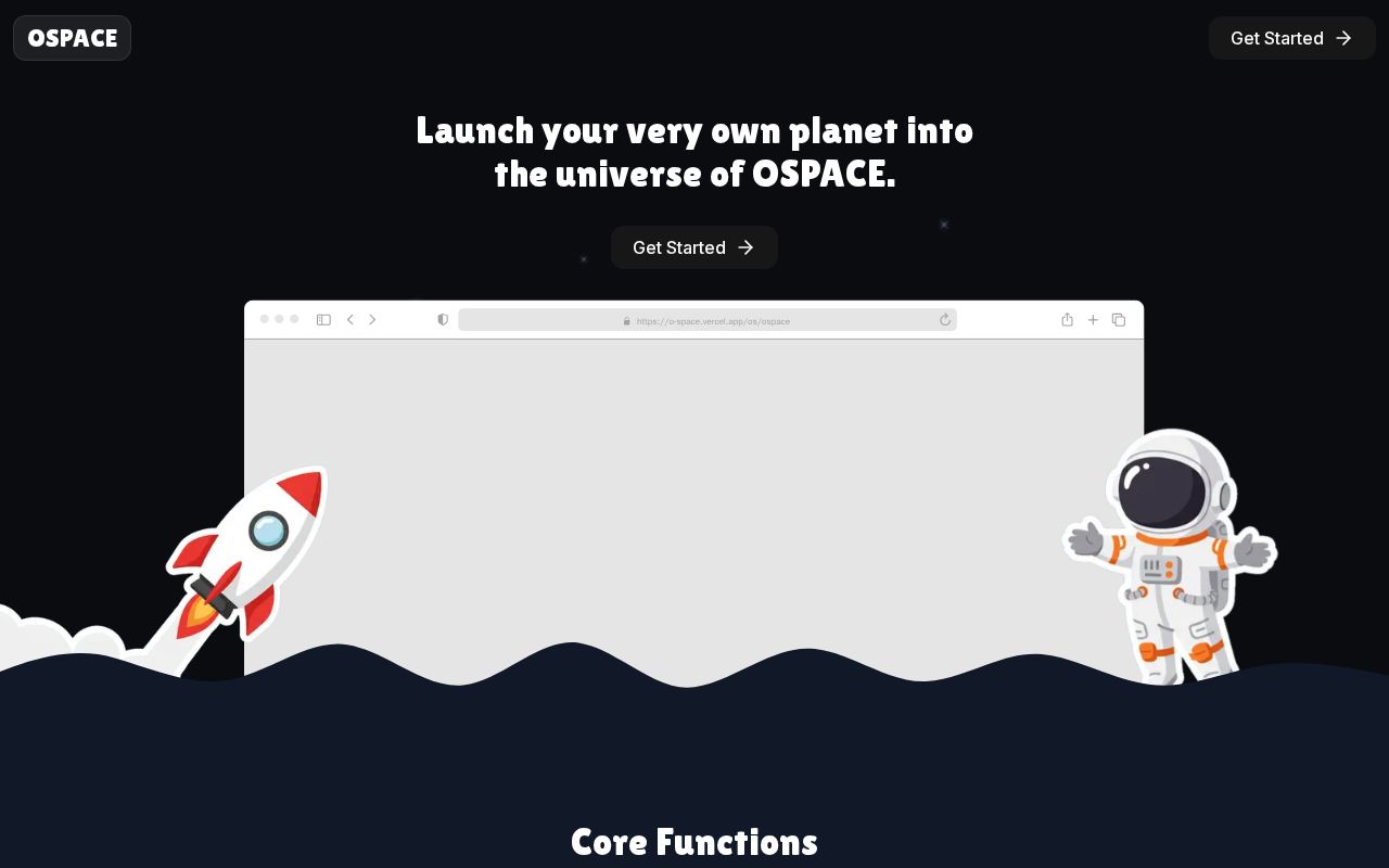 Preview of OSpace