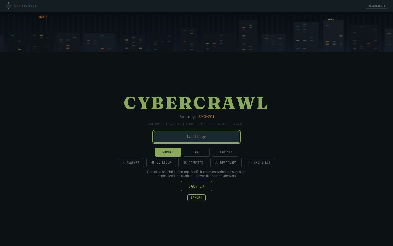 Preview of CyberCrawl