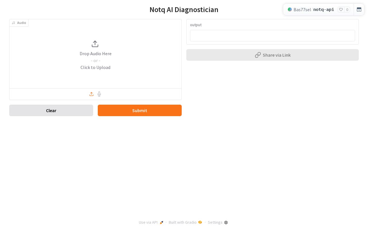 Preview of Notq Api