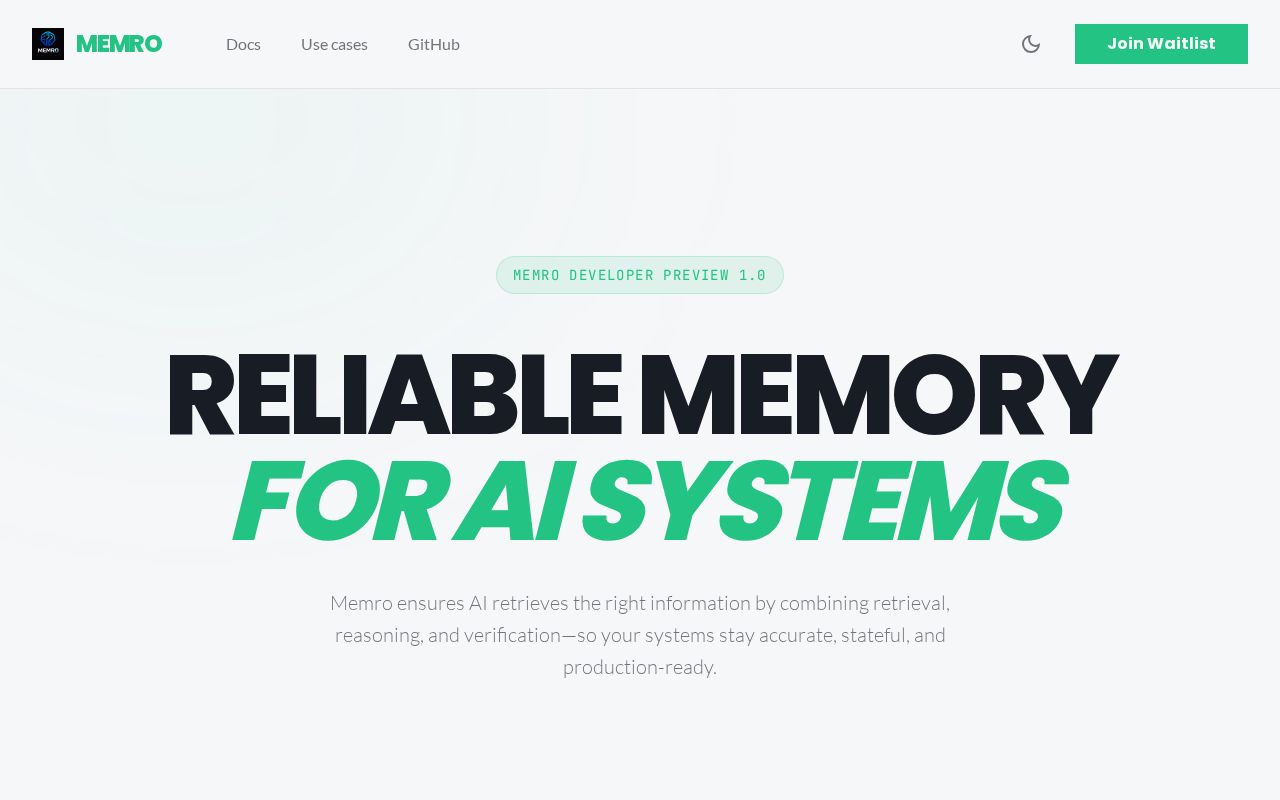 Preview of Memro