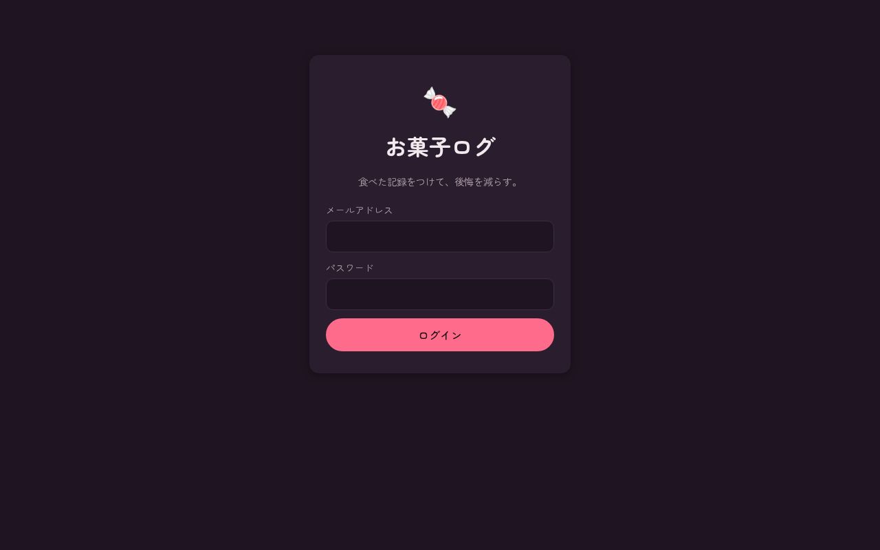 Preview of Okashi Log