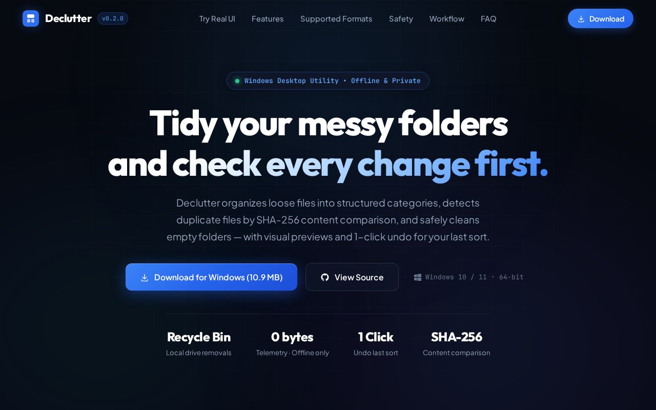 Preview of Declutter