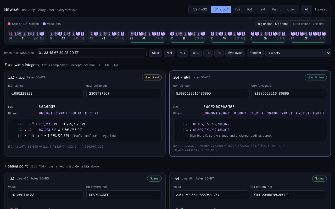 Preview of Bitwise