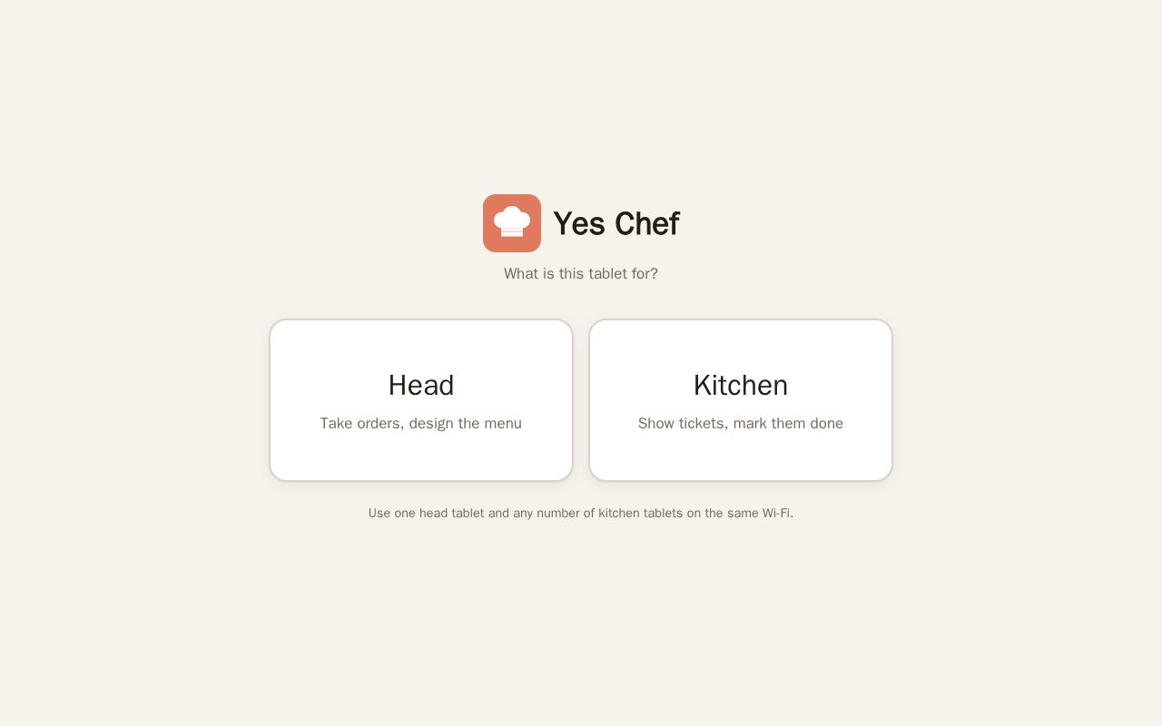 Preview of Yes Chef
