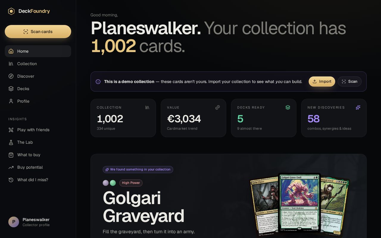 Preview of DeckFoundry