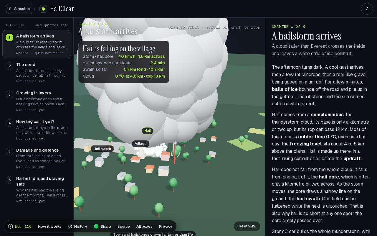 Preview of HailClear: How do hailstorms happen?
