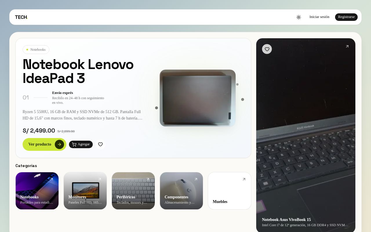 Preview of Ecommerce Codigo