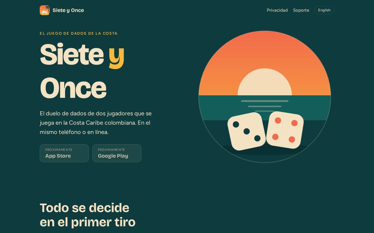Preview of Siete Y Once