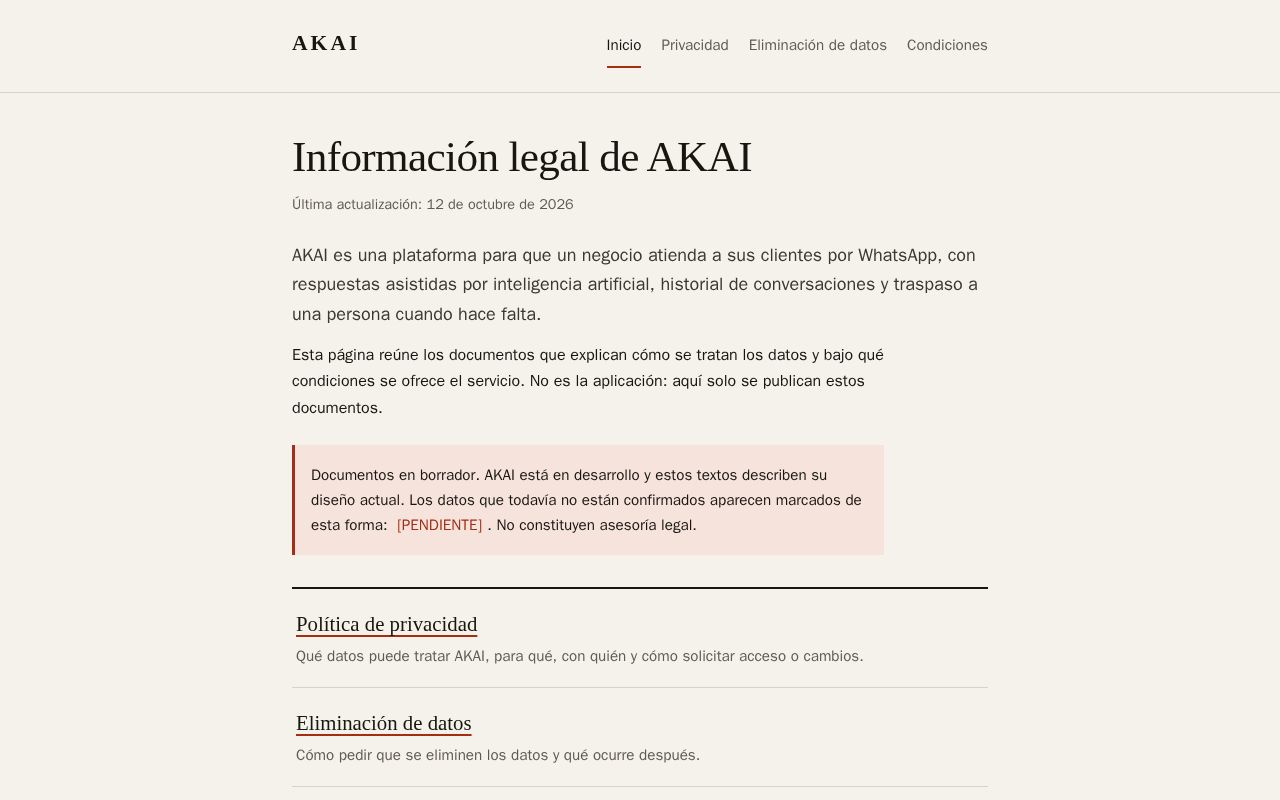 Preview of Akai Whatsapp Legal