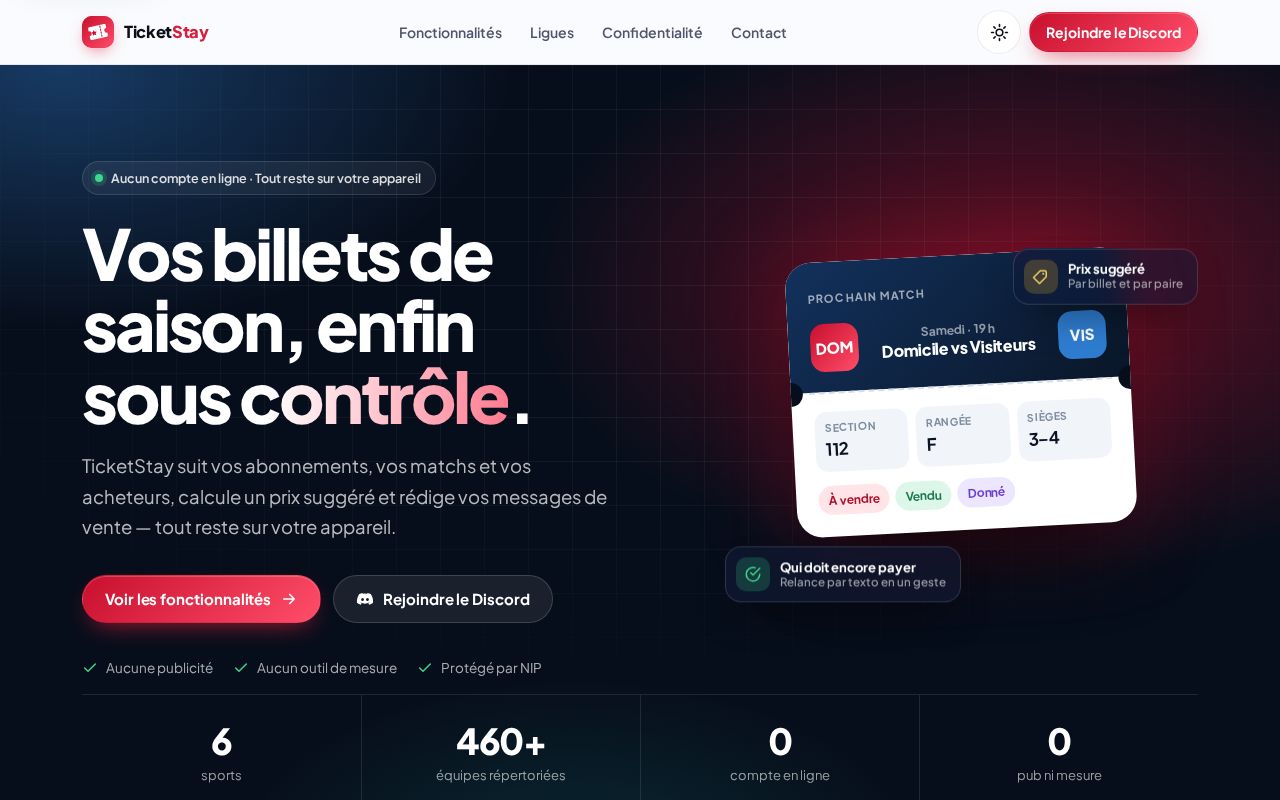 Preview of TicketStay