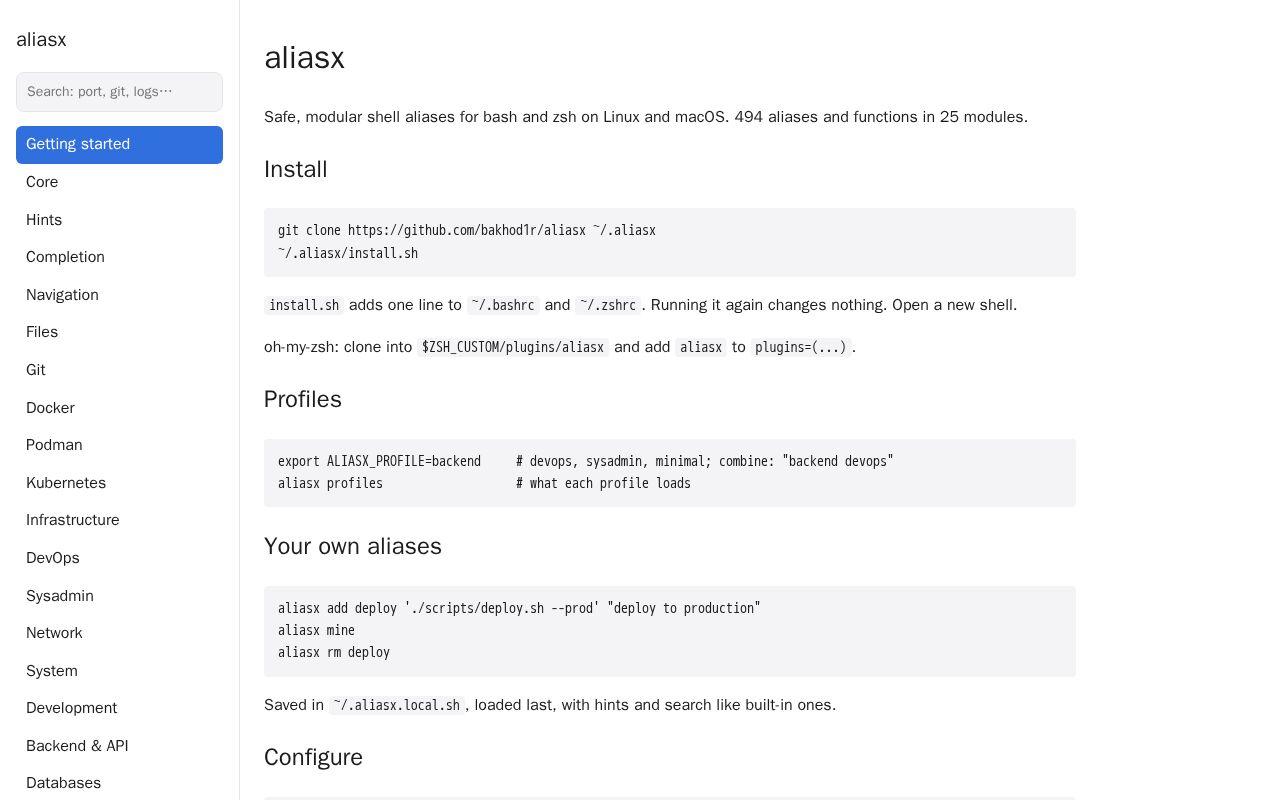 Preview of aliasx
