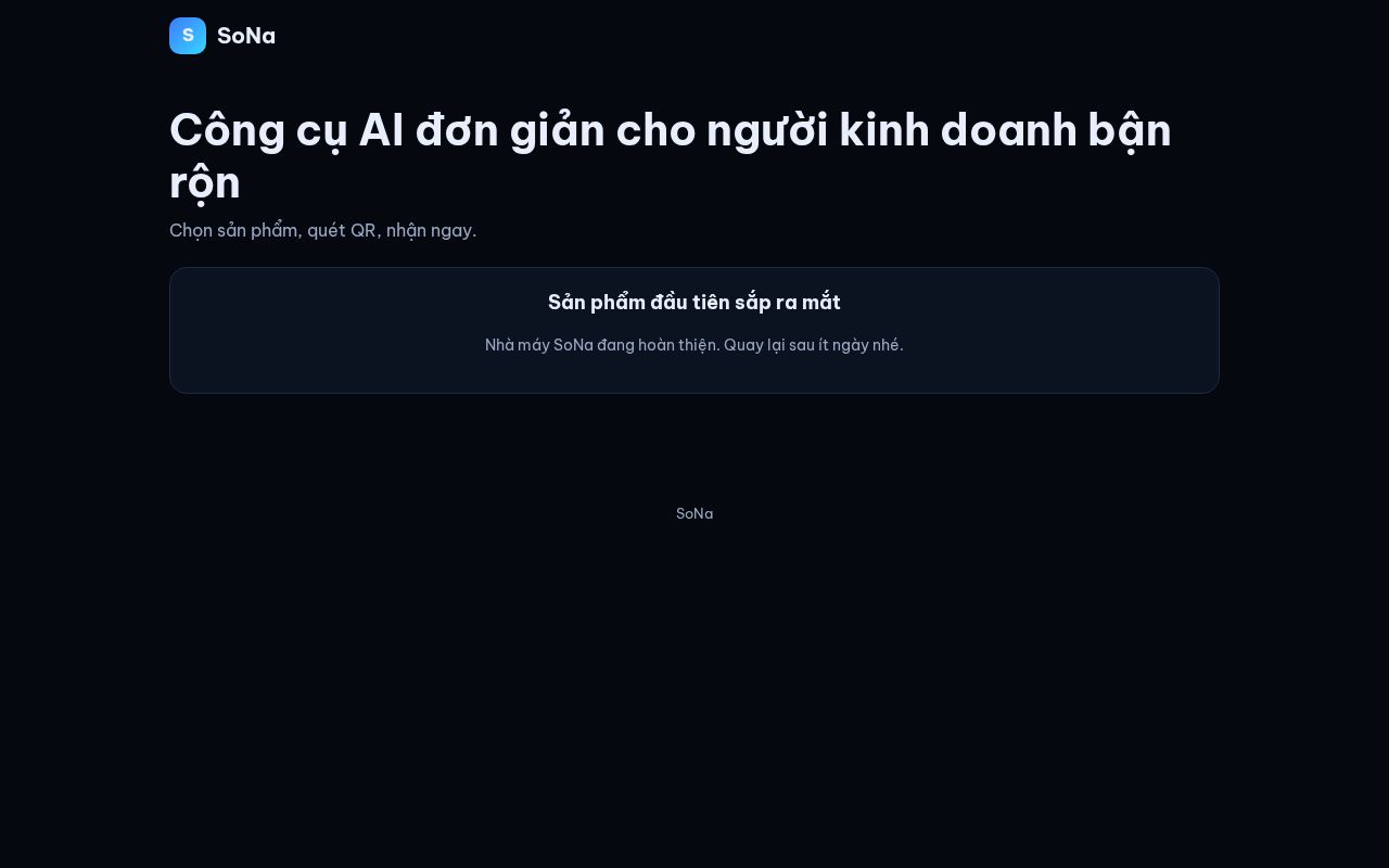Preview of Sona Web