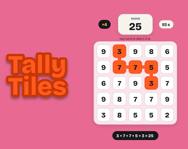 Preview of Tally Tiles