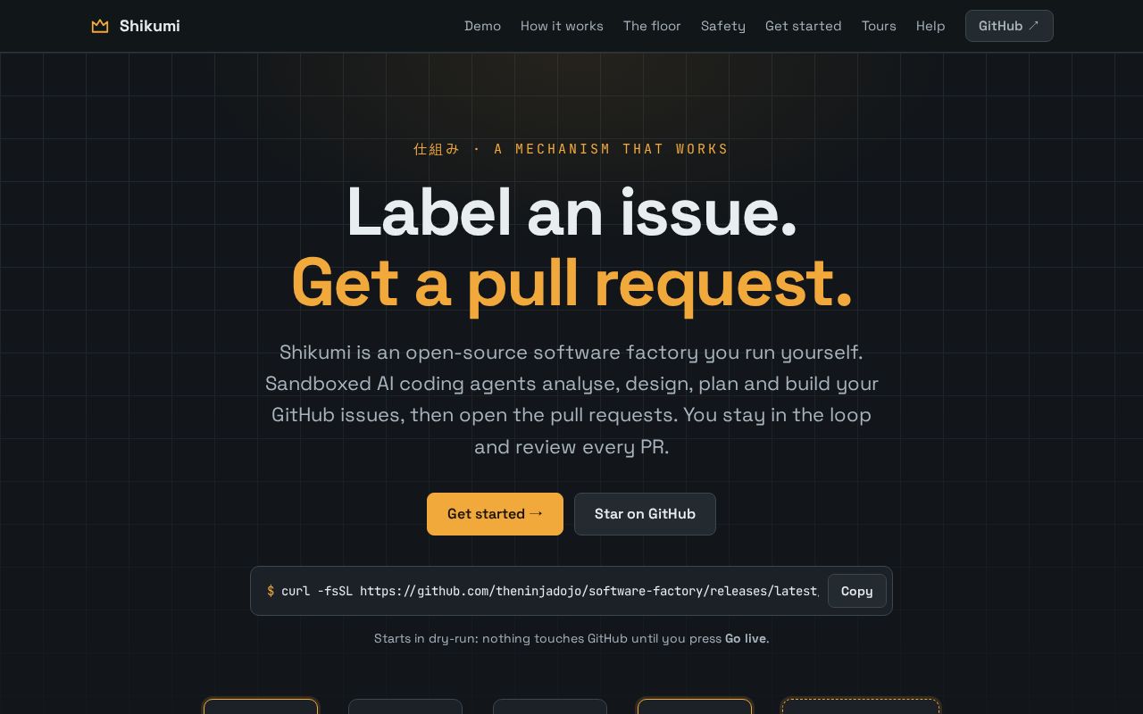 Preview of Software Factory