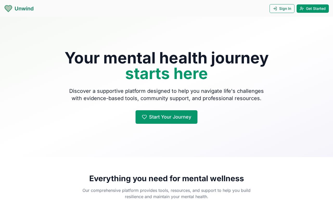 Preview of Unwind | Your Mind's Soft Place to Land