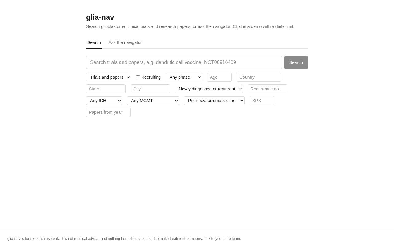 Preview of Glia Nav