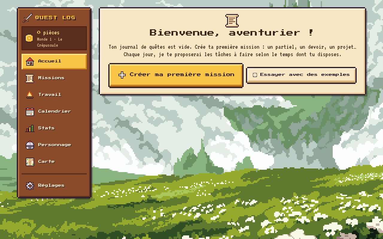 Preview of Quest Log