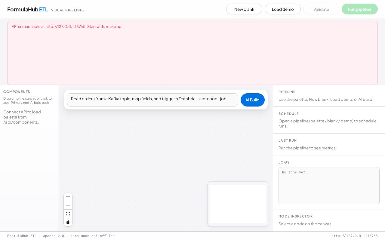 Preview of Formulahub Etl