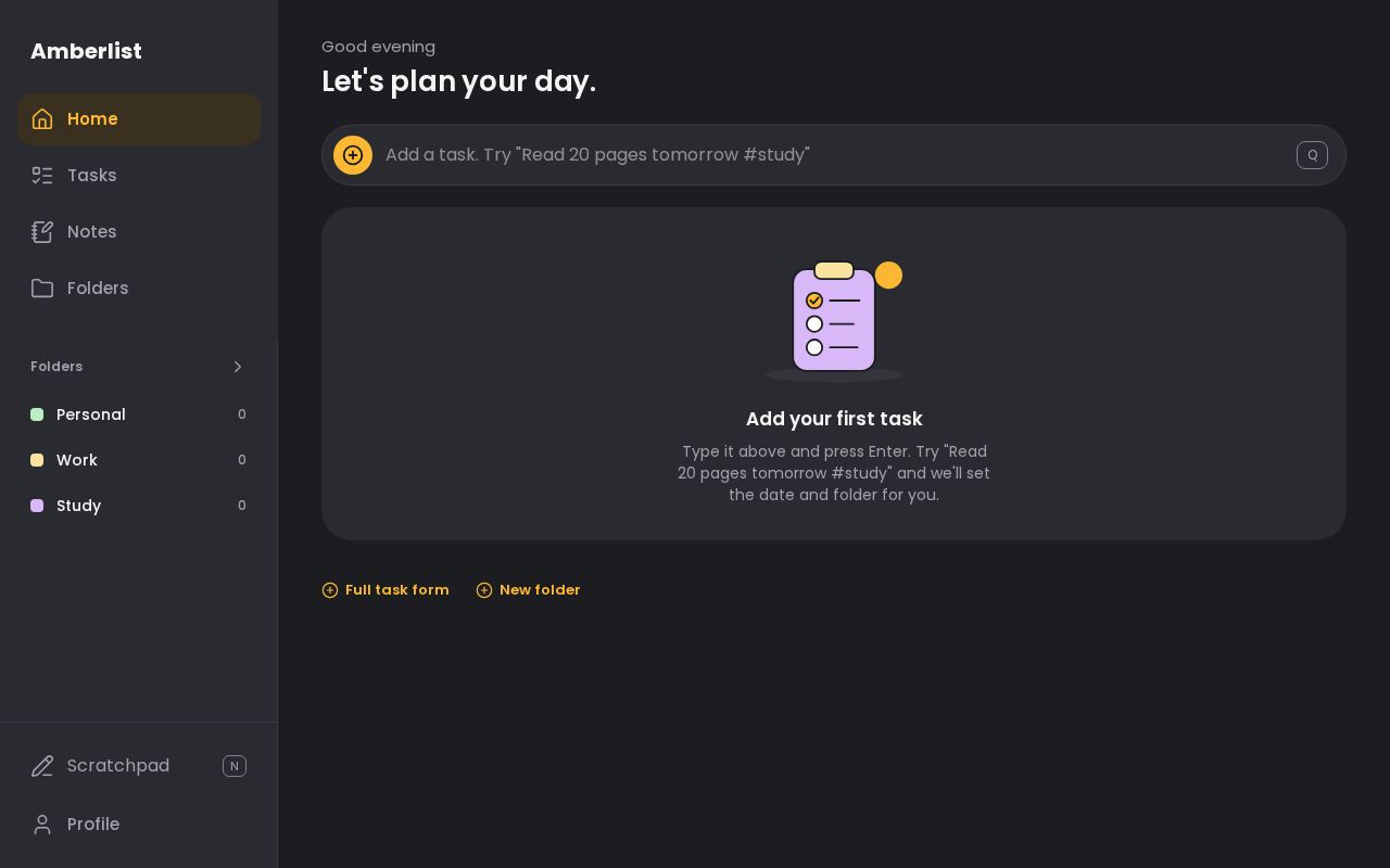 Preview of Amberlist