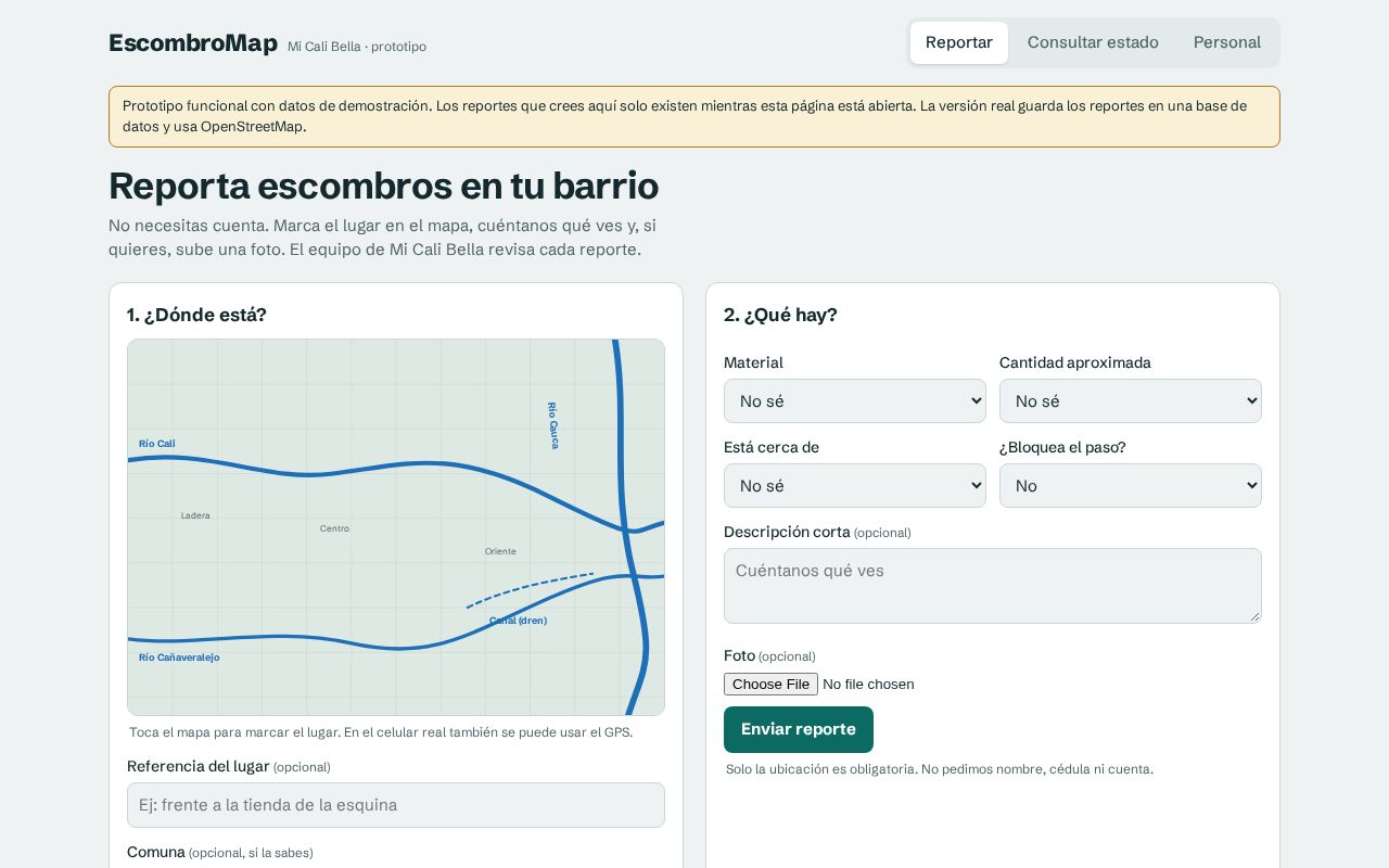 Preview of EscombroMap