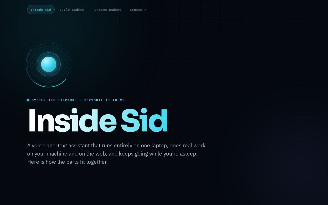Preview of SidAI Agent