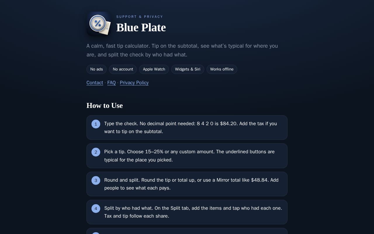 Preview of Blueplate Site