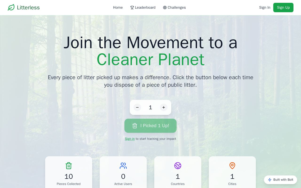 Preview of Litterless - For a Cleaner Plant