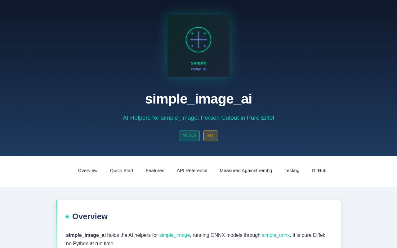 Preview of Simple Image Ai