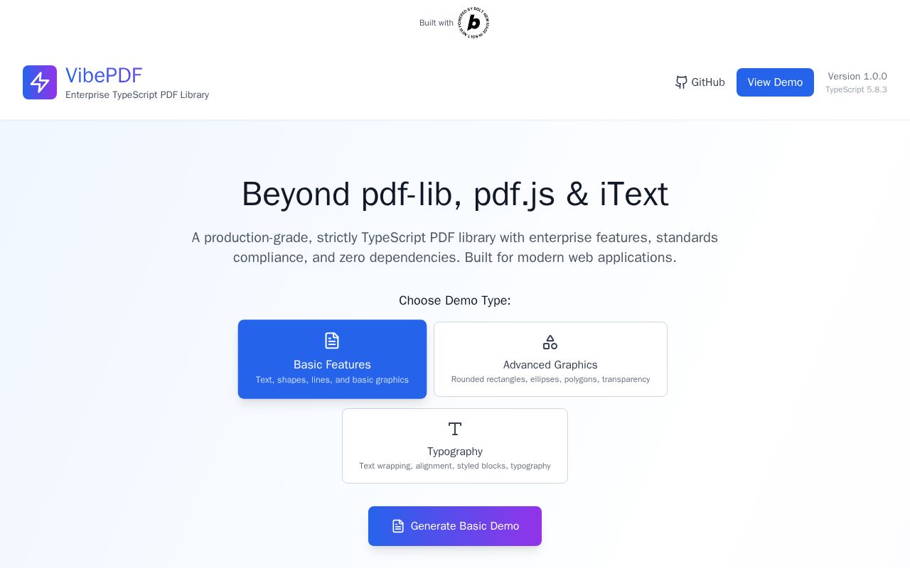 Preview of VibePDF