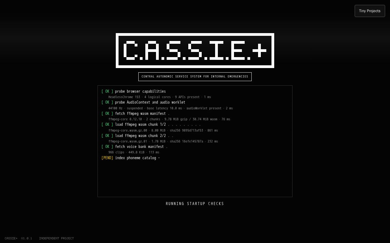 Preview of CASSIE